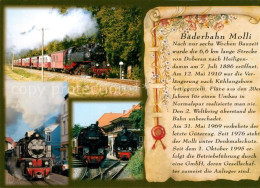 73217194 Bad Doberan Baederbahn Molli Dampflokomotive Bad Doberan - Heiligendamm