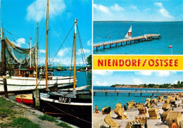 73217185 Niendorf Ostseebad Fischerhafen Seebruecke Strand Niendorf Ostseebad - Timmendorfer Strand