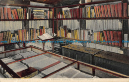 R043257 The Chained Library. Wimborne Dorset. 1908 - Wereld