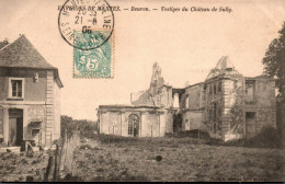 N°2345 W -cpa Environs De Mantes -Beuron -vestige Du Château De Sully- - Mantes La Ville