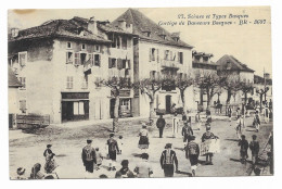 CPA Circulée En 1915 - Scènes Et Types Basques - Cortège De Danseurs Basques - Edit. B.R - - Altri & Non Classificati