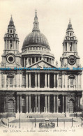 R043293 London. St. Pauls Cathedral. West Front. LL. No 259 - Other & Unclassified