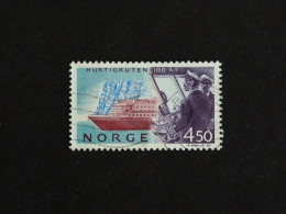 NORVEGE NORWAY NORGE NOREG YT 1085 OBLITERE - EXPRESS COTIER LIGNE TRANSPORTS MARITIMES - Usati