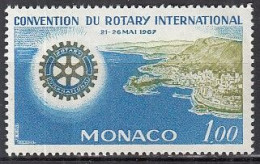 MONACO  866, Postfrisch **, Rotary International, 1967 - Ongebruikt