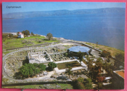 Visuel Très Peu Courant - Israël - Capharnaüm - Ancient Synagogue With The Sea Of Galilée - Excellent état - Israel