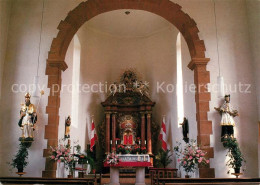 73216765 Kleinlueder Wallfahrtskapelle Kleinheiligkreuz Innenansicht Altar Klein - Autres & Non Classés