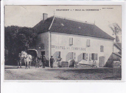 BEAUBERY: "hôtel Du Commerce" - Très Bon état - Altri & Non Classificati