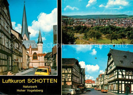 73216757 Schotten Hessen Ortsmotiv Mit Kirche Fachwerkhaeuser Stadtpanorama Luft - Other & Unclassified