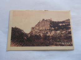 ROCAMADOUR ( 46 Lot ) VUE GENERALE  1937  TIMBRE LE PUY EN VELAY - Rocamadour