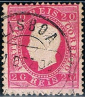 Portugal, 1884, # 66 Dent. 12 1/2, Papel Porcelana, Used - Used Stamps