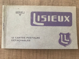 Carnet LISIEUX 12 Cartes Postales Détachables - Lisieux