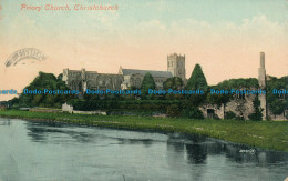 R043359 Priory Church. Christchurch. Valentine. 1908 - Welt