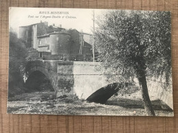 RIEUX MINERVOIS Pont Sur L'Argent Double Et Château - Autres & Non Classés