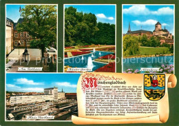 73216677 Moenchengladbach Rathaus Bunter Garten Abteiberg Haus Westland Chronik  - Moenchengladbach
