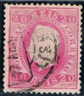 Portugal, 1884, # 66 Dent. 12 1/2, Papel Porcelana, Used - Usado