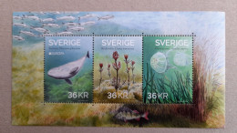 Europa 2024 - Suède Sweden Schweden - Faune Et Flore Sous-marine - Feuillet ** (voir Description) - 2024