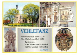 73216668 Vehlefanz Wehrkirche Alexander Von Bredow Marcus Von Luettke Altar  Veh - Oberkrämer