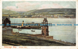 R043369 Swanage Bay. General View. Peacock. Autochrom. 1908 - Welt