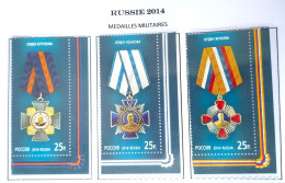 Russie 2014 YVERT N° 7450-7452 MNH ** - Nuevos