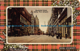 R043784 Sauchiehall Street Looking West. Glasgow. Royal Stewart. Caledonia. 1915 - Welt