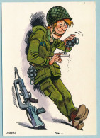 Humour Militaire - Fumer Tue !!!!!!!!!!!!!!!! Par Illustrateur MAZEL - Humor