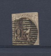 België 10 A Obl 26 - 1858-1862 Medallones (9/12)