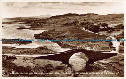 R043788 Clachan Sound And Bridge. Clachan Seil Argyll. Valentine. RP - World