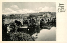 73216638 Melsungen Fulda Alte Fuldabruecke Melsungen Fulda - Melsungen