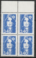 N° 2716 Type Marianne Du Bicentenaire  : Beau Bloc De 4 Timbres Neuf Impeccable: - Unused Stamps