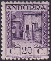 Andorra Spanish 1935 Sc 29 Ed 34 MNH** - Unused Stamps