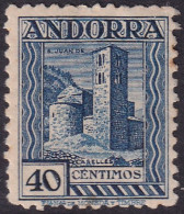 Andorra Spanish 1931 Sc 20a Ed 22dN MH* Specimen (muestra) Perf 11.5 - Nuevos