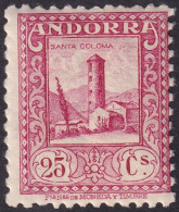 Andorra Spanish 1937 Sc 30 Ed 35 MNH** - Ungebraucht