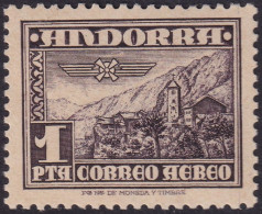 Andorra Spanish 1951 Sc C1 Ed 59 Air Post MNH** - Neufs