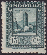 Andorra Spanish 1931 Sc 16a Ed 18d MNH** Light Creasing Perf 11.5 - Nuovi