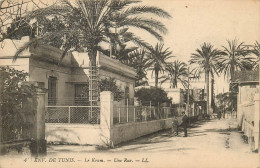 TUNISIE LE KRAM UNE RUE - Tunisie