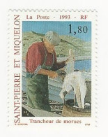 SPM-1993-le Trancheur De Morue- N° 577 ** - Nuevos