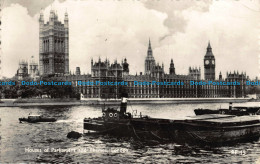 R043399 Houses Of Parliament And Thames. London. RP. 1963 - Other & Unclassified