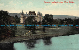 R043810 Inveraray Castle From New Bridge. Valentine - World