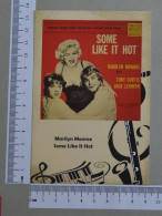 POSTCARD  - MARILYN MONROE - LPS COLLECTION - 2 SCANS  - (Nº59063) - Music And Musicians