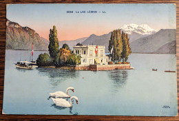 Carte Postale Ancienne Colorisée : Le Lac Leman - Ohne Zuordnung