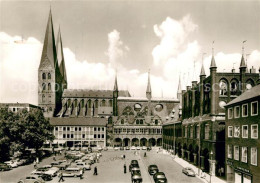 73216537 Luebeck Marktplatz Rathaus Marienkirche Hansestadt Luebeck - Luebeck