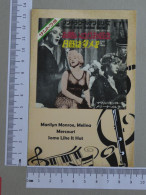 POSTCARD  - MARILYN MONROE - LPS COLLECTION - 2 SCANS  - (Nº59065) - Musique Et Musiciens