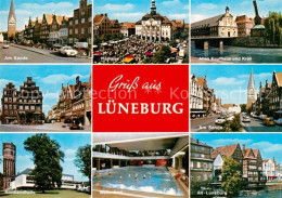 73216516 Lueneburg Am Sande Rathaus Altes Kaufhaus Kran Innenstadt Nordlandhalle - Lüneburg
