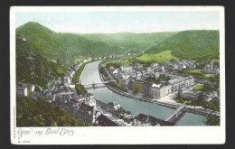 Bad Ems Gruss Aus Bad Ems Briefstempel 1909 Louvain Htje - Bad Ems