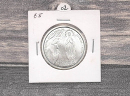 Médaille Souvenirs&Patrimoine : Centre Mondial De Pélérinage Lourdes (couleur Argent) - Other & Unclassified