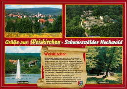 73216462 Weiskirchen Saar Kurort Naturpark Saar Hunsrueck Kurzentrum Kurparksee  - Other & Unclassified