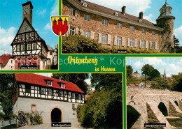 73216153 Ortenberg Hessen Altes Rathaus Schloss Torbogenhaus Alte Bachbruecke Or - Altri & Non Classificati