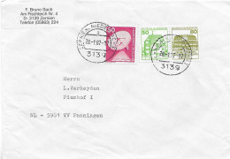 Postzegels > Europa > Duitsland > West-Duitsland > 1980-1989 > Brief Met 3 Postzegels (17346) - Storia Postale