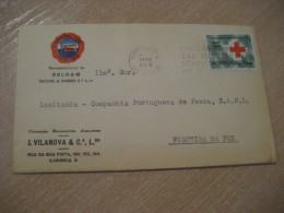 LISBOA 1965 To Figueira Da Foz Red Cross Croix Rouge Cruz Roja Health Sante Cancel Beldam Cover PORTUGAL - Rode Kruis