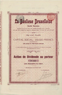 Titre De 1913 - La Banlieue Bruxelloise - Rare - Tourism